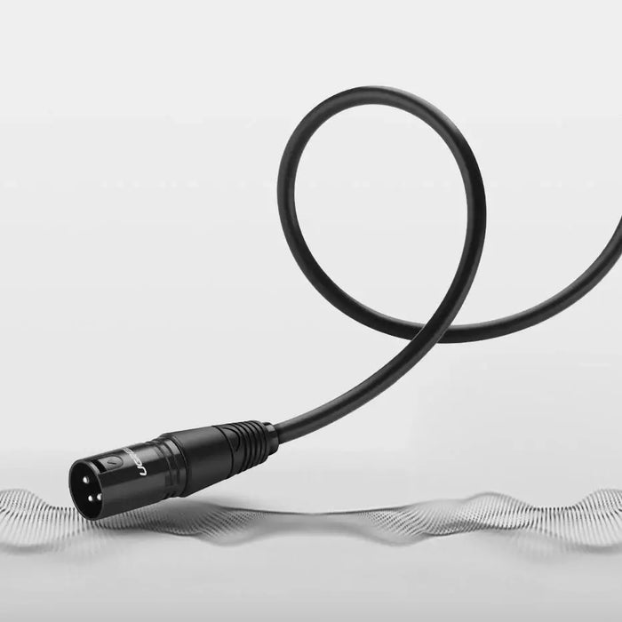 Ugreen AV130 66716 audio XLR (female) - XLR (male) cable for microphone / amplifier 1m - black - Audio