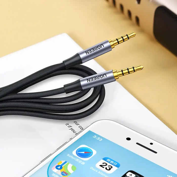 Ugreen AV183 20785 cable 3.5mm mini jack / 3.5mm mini jack 3m - gray - Audio cables<<<HurtelXML