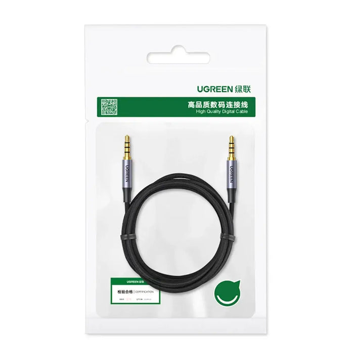 Ugreen AV183 20785 cable 3.5mm mini jack / 3.5mm mini jack 3m - gray - Audio cables<<<HurtelXML