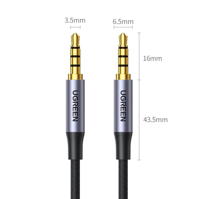Ugreen AV183 20785 cable 3.5mm mini jack / 3.5mm mini jack 3m - gray - Audio cables<<<HurtelXML