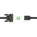Ugreen cable adapter cable DVI (male) - HDMI (female) 0.15m black (20118) - Video cables<<<HurtelXML