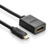 Ugreen cable adapter cable HDMI adapter - micro HDMI 19 pin 20cm black (20134) - Video cables<<<HurtelXML