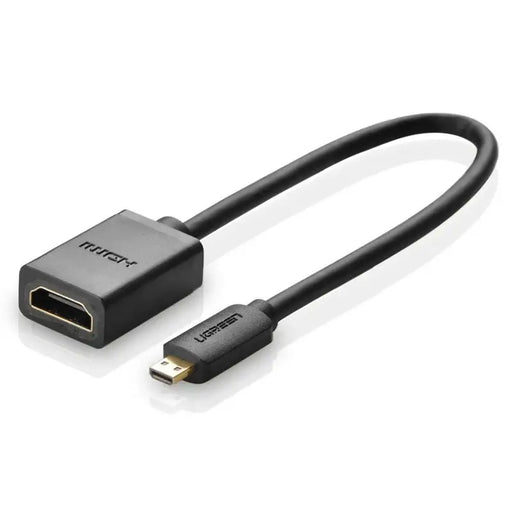 Ugreen cable adapter cable HDMI adapter - micro HDMI 19 pin 20cm black (20134) - Video cables<<<HurtelXML