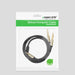 Ugreen cable audio cable mini jack 3.5 mm - 2 x jack 6.35 mm 1m gray (AV126) - Audio cables<<<HurtelXML