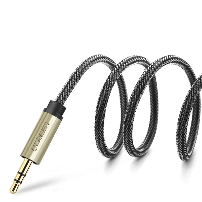 Ugreen cable audio cable mini jack 3.5 mm - 2 x jack 6.35 mm 1m gray (AV126) - Audio cables<<<HurtelXML