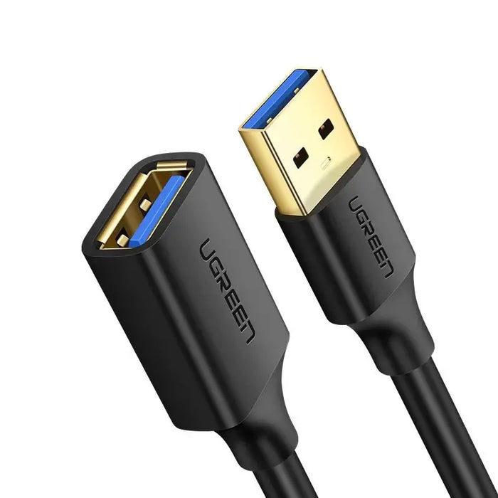Ugreen cable cord extension adapter USB 3.0 (female) - USB 3.0 (male) 1.5 m black (US129 30126) - Cell phone