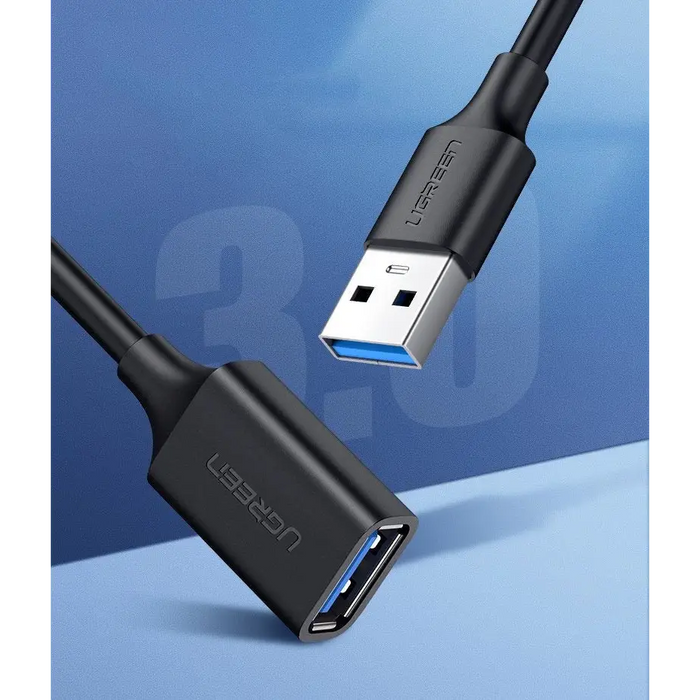 Ugreen cable cord extension adapter USB 3.0 (female) - USB 3.0 (male) 3 m black (US129 30127) - Cell phone