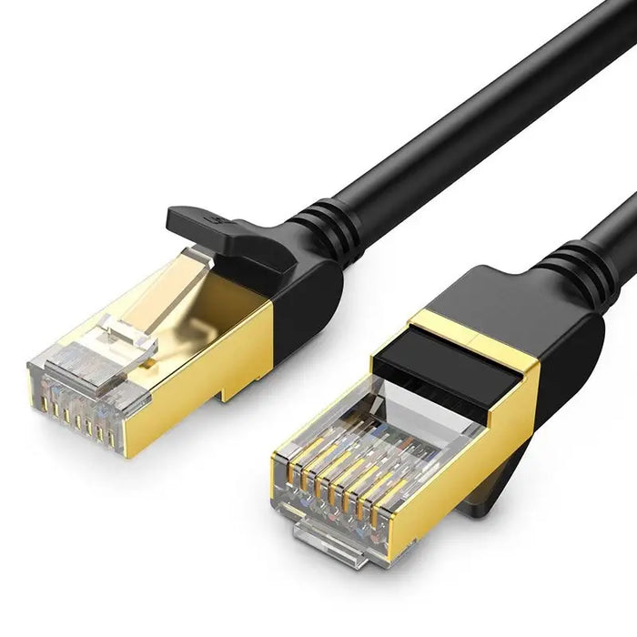 Ugreen Cable Ethernet patch cord RJ45 Cat 7 STP LAN 10Gbps 2m black (11269) - Network cables<<<HurtelXML