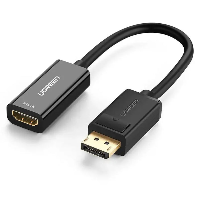 Ugreen Cable Cable from DisplayPort (Male) to HDMI (Female) (Unidirectional) 1080P 60Hz 12bit Black (40362) - Video