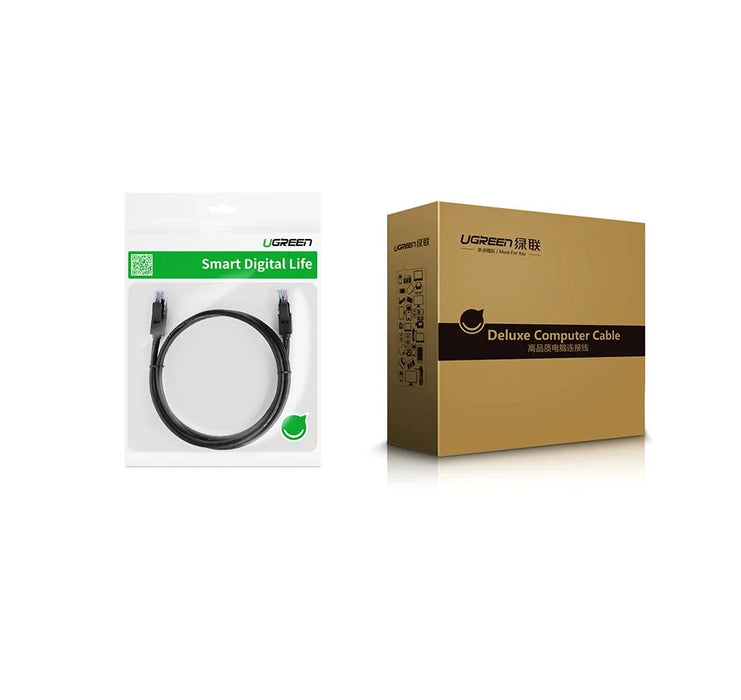 Ugreen cable internet network cable Ethernet patchcord RJ45 Cat 6 UTP 1000Mbps 5m black (20162) - Network