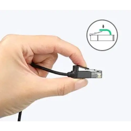 Ugreen cable internet network cable Ethernet patchcord RJ45 Cat 6A UTP 1000Mbps 10m black (70656) - Network