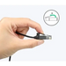 Ugreen cable internet network cable Ethernet patchcord RJ45 Cat 6A UTP 1000Mbps 1m black (70332) - Network