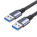 Ugreen cable USB cable - USB 3.0 5Gb/s 1m gray (US373) - Cell phone cables<<<HurtelXML