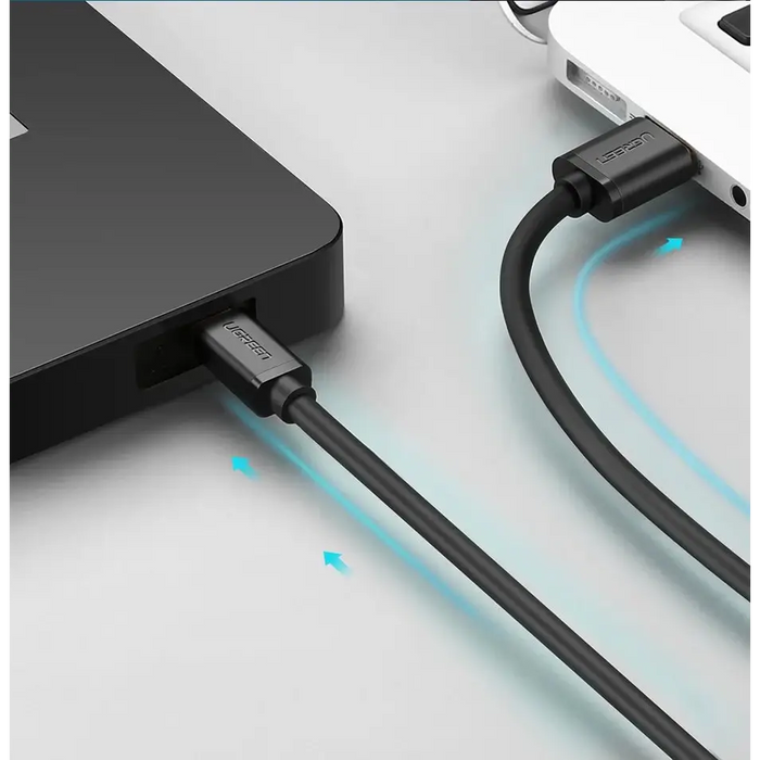 Ugreen cable USB - mini USB cable 480 Mbps 3 m black (US132 10386) - Cell phone cables<<<HurtelXML&&&USB