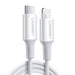 Ugreen cable USB Type C - Lightning 3A cable 0.25 m white (US171) - Cell phone cables<<<HurtelXML
