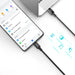 Ugreen cable USB Type C (male) to Type C (male) cable 1m white (US300) - Cell phone cables<<<HurtelXML
