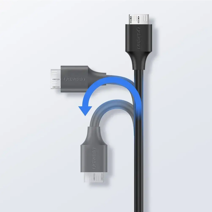 Ugreen cable USB Type C - micro USB Type B SuperSpeed 3.0 1m black (US312 20103) - Cell phone cables<<<HurtelXML