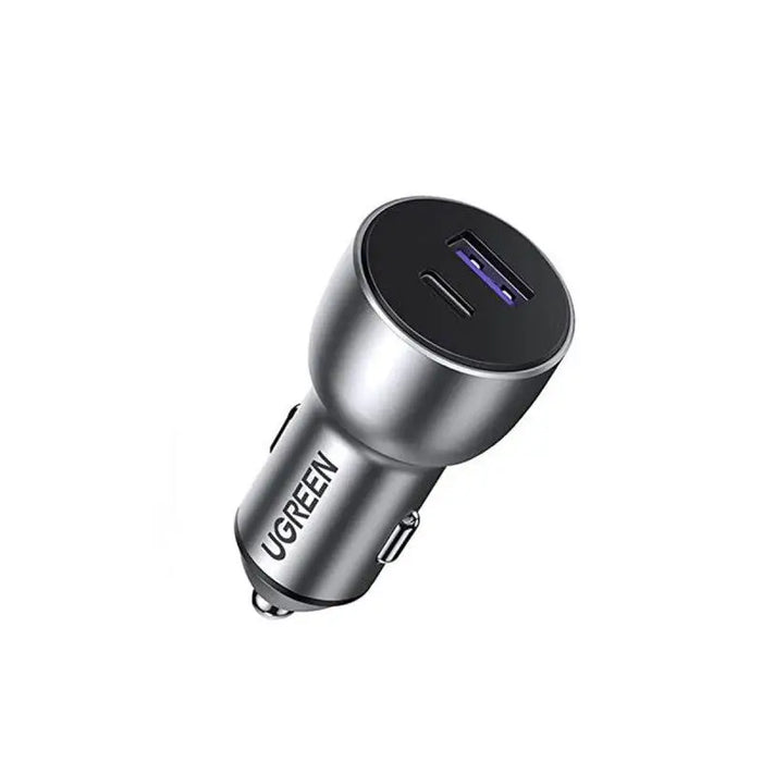 Ugreen car charger 2x USB Type C / 1x USB 69W 5A Power Delivery Quick Charge black (20467) - Зарядни