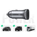 Ugreen Car Charger USB Type C / USB 24W Power Delivery Quick Charge Gray (30780) - Cell phone USB charger<<<HurtelXML
