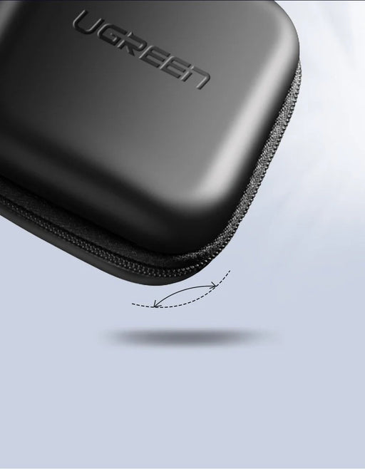 Ugreen case for headphones 8 cm x 8 cm black (40816) - Disk cases and accessories<<<HurtelXML&&&Cases