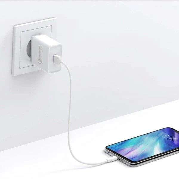 Ugreen CD122 Quick Charge 3.0 18W 3A USB Fast Charger White (10133) - Cell phone USB charger<<<HurtelXML&&&Мрежови