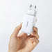 Ugreen CD244 65W USB-A / 2x USB-C GaN fast charger - white - Cell phone USB charger<<<HurtelXML&&&Зарядни