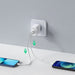 Ugreen charger 2x USB Type C 40W Power Delivery white (10343) - Cell phone USB charger<<<HurtelXML