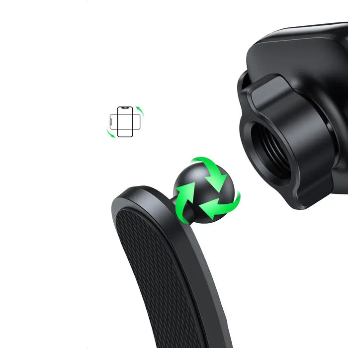 Ugreen Clamp Car Phone Holder for Dashboard Black (LP370) - Cell phone holders<<<HurtelXML
