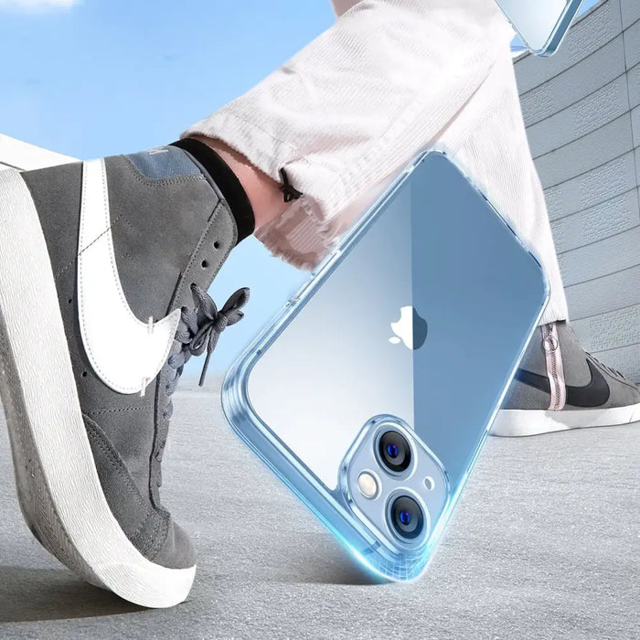 Ugreen Classy Clear Enhanced Protective Protective Case for iPhone 14 Plus Transparent (LP618) with Gel Frame Classy