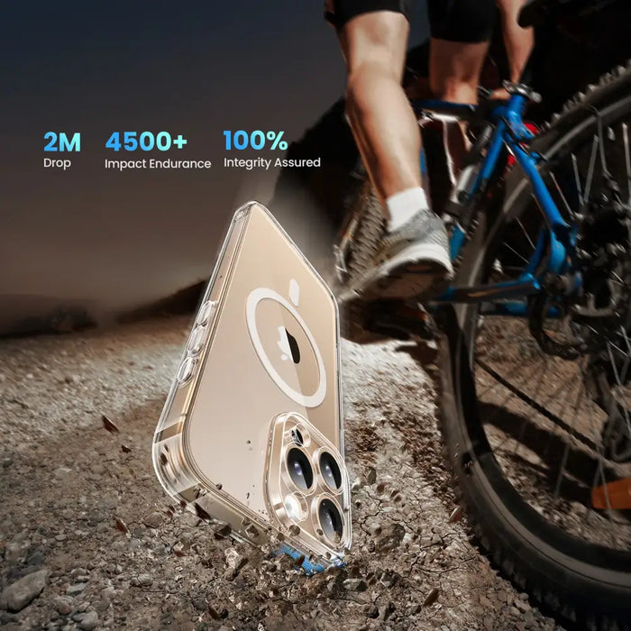 Ugreen Classy Clear Magnetic Case for iPhone 16 Pro Max - Transparent - Cell phone cases and covers<<<HurtelXML