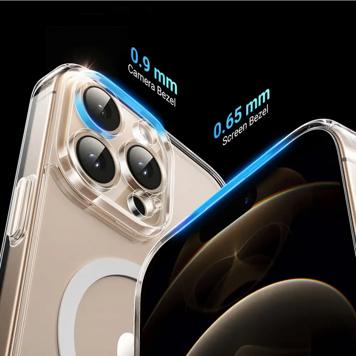 Ugreen Classy Clear Magnetic Case for iPhone 16 Pro - Transparent - Cell phone cases and covers<<<HurtelXML