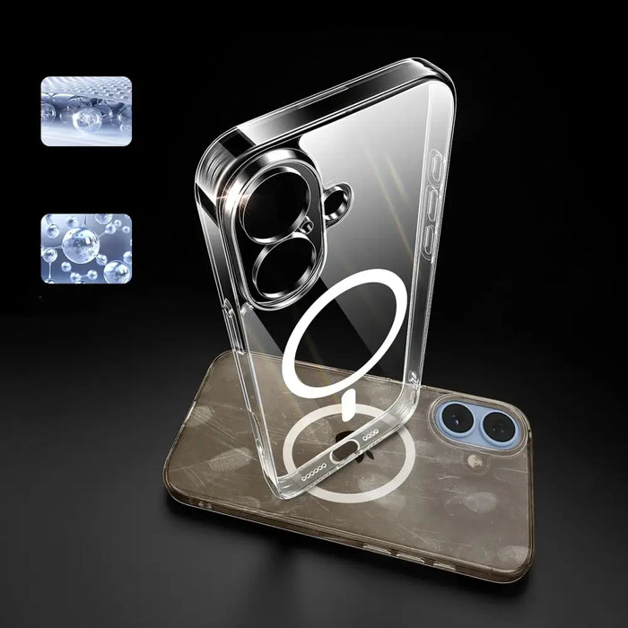 Ugreen Classy Clear Magnetic iPhone 16 Case - Transparent - Cell phone cases and covers<<<HurtelXML