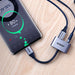 Ugreen CM193 50596 audio adapter two-port USB-C (male) - mini jack 3.5mm / USB-C (female) - gray - USB