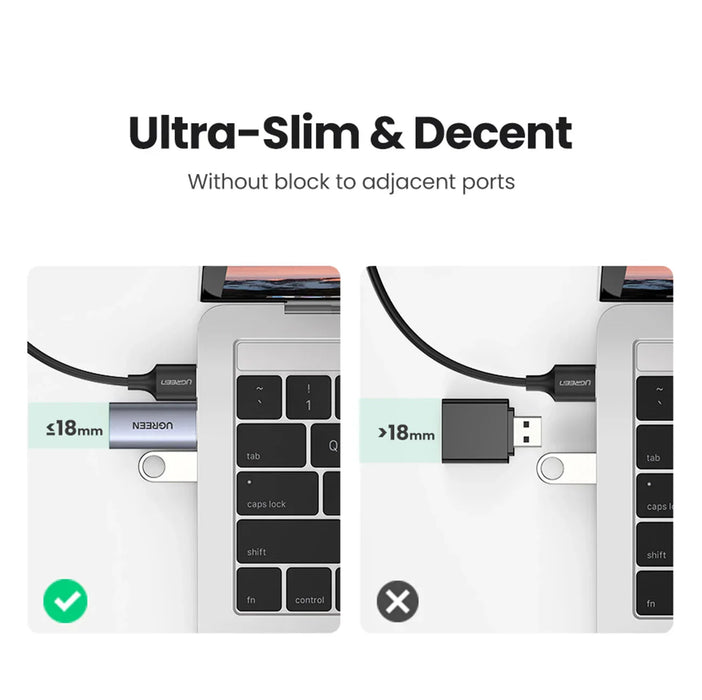 Ugreen CM383 audio adapter - gray - USB adapters<<<HurtelXML