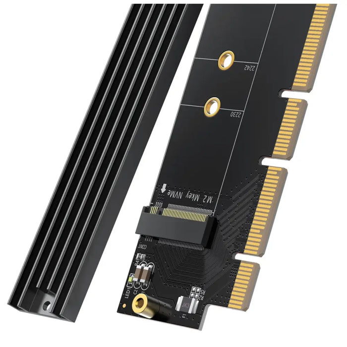 Ugreen CM465 PCIe 4.0 x4 to M.2 NVMe M-Key Expansion Card - Black - Disk adapters<<<HurtelXML