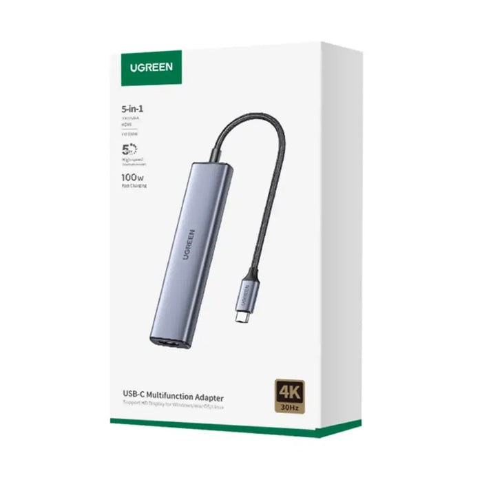 Ugreen CM478 Multifunctional Adapter - Gray - USB hubs<<<HurtelXML
