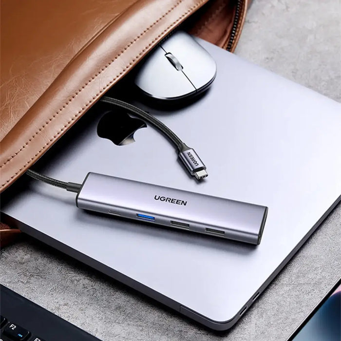 Ugreen CM478 Multifunctional Adapter - Gray - USB hubs<<<HurtelXML