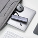 Ugreen CM512 90568 USB-C Adapter - 2x USB-A 3.0 / HDMI / RJ45 / SD and TF Card Reader / USB-C PD 100W - Gray - USB