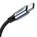 Ugreen CM556 cable with USB-C and DisplayPort 8K connectors 1 m long - gray - Video cables<<<HurtelXML&&&Kable