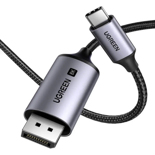Ugreen CM556 cable with USB-C and DisplayPort 8K connectors 2 m long - gray - Video cables<<<HurtelXML