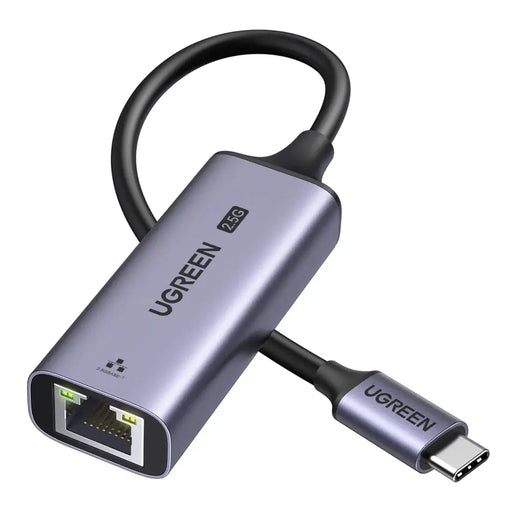 Ugreen CM648 USB-C to RJ45 Ethernet 2.5G adapter - gray - USB adapters<<<HurtelXML&&&Exhibition product<<<HurtelXML