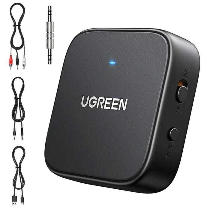 Ugreen CM667 35223 Bluetooth 5.2 audio transmitter/receiver - black - Other cell phone equipment<<<HurtelXML