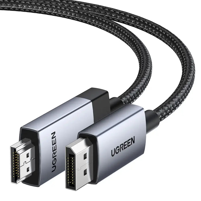 Ugreen DP119 15774 DisplayPort / HDMI 4K 60Hz cable 2m - gray - Video cables<<<HurtelXML&&&Kable wideo<<<HurtelXML