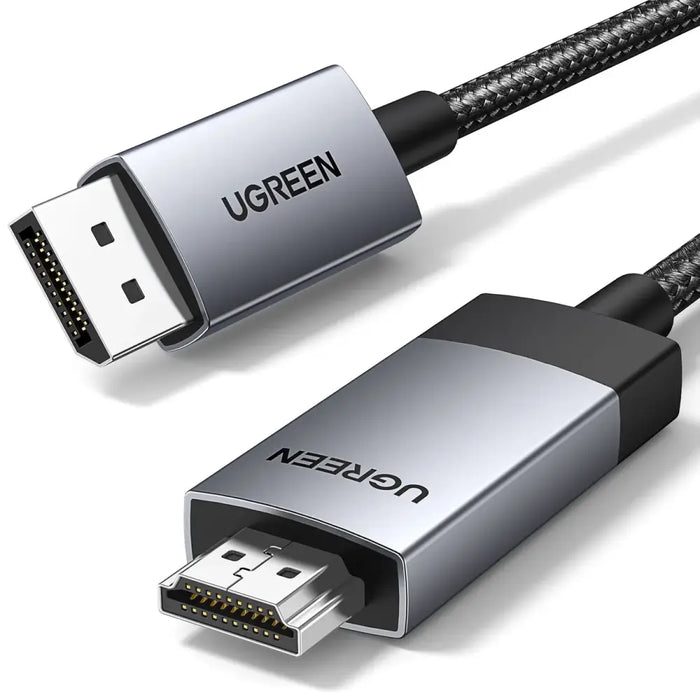 Ugreen DP119 15774 DisplayPort / HDMI 4K 60Hz cable 2m - gray - Video cables<<<HurtelXML&&&Kable wideo<<<HurtelXML