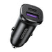 Ugreen EC305 25845 car charger USB-C USB-A 30W - black - Cell phone USB charger<<<HurtelXML