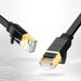 Ugreen Ethernet patch cord U/FTP Cat. 7 10Gb/s flat 0.5m black (NW106) - Network cables<<<HurtelXML