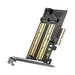 Ugreen expansion card adapter PCIe 3.0 x4 to SSD M.2 M-Key / M.2 B-Key black (CM302) - Others<<<HurtelXML