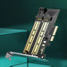 Ugreen expansion card adapter PCIe 3.0 x4 to SSD M.2 M-Key / M.2 B-Key black (CM302) - Others<<<HurtelXML