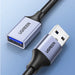 Ugreen extension cord adapter cable USB (male) - USB (female) 3.0 5Gb/s 2m gray (US115) - Cell phone cables<<<HurtelXML