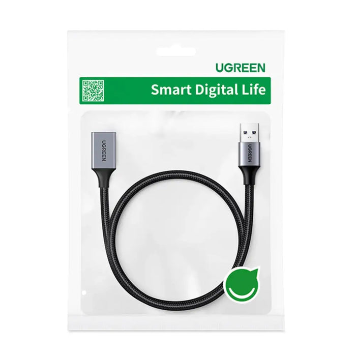 Ugreen extension cord adapter cable USB (male) - USB (female) 3.0 5Gb/s 2m gray (US115) - Cell phone cables<<<HurtelXML